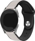 Strap-it Leren hybrid bandje - wit