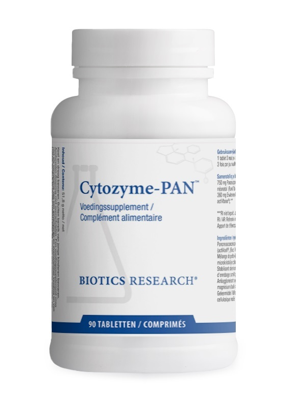 Biotics Cytozyme-PAN Tablets
