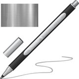 Schneider Schrijfwaren Schneider Paint-It 020 metallic liner - zilver metallic - 1-2mm