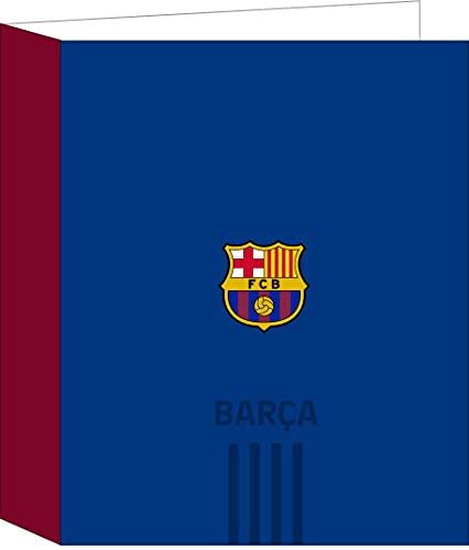 Safta FC Barcelona Folio-map met 4 ringen, 21/22, 270 x 60 x 330 mm