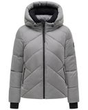 Marikoo Dames Gewatteerd jack Grijs XL
