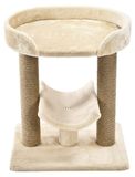 Amazon Basics Krabpaal met platform, 1 stuk, 45,7 x 35,6 x 55,9 cm, beige