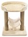 Amazon Basics Krabpaal met platform, 1 stuk, 45,7 x 35,6 x 55,9 cm, beige