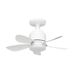 Orbegozo CP 152038 Plafondventilator, E27, 40 cm, 15 W, DC, 3 snelheden, stil, afstandsbediening, led, 10 W, 900 lm, 3000-6000 K, helderheid en kleur instelbaar, plafondmontage of standaard gloeilamp