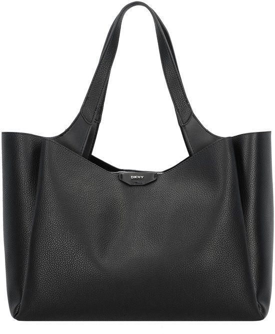 DKNY Dames Willa Tote, Zwart/Zilver