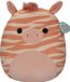 Squishmallows Josue - Peluche zèbre pêche 50cm