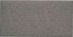 vidaXL Wand Hoofdbord 12 st 30 x 15 cm Lichtgrijs Stof