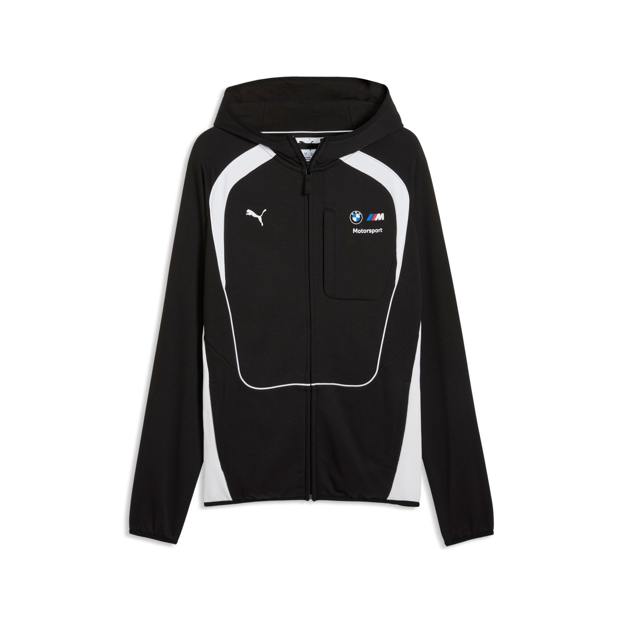 PUMA BMW M MOTORSPORT Sportswear hoodie met rits voor heren L, Black