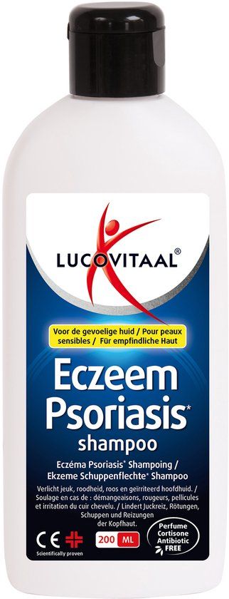 Lucovitaal Eczeem Psoriasis Shampoo - 200ml - Medisch Hulpmiddel