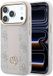 Guess - Leather 4G Stripe Round Classic Logo MagSafe Case for iPhone 18 Pro / 17 Pro - Pink