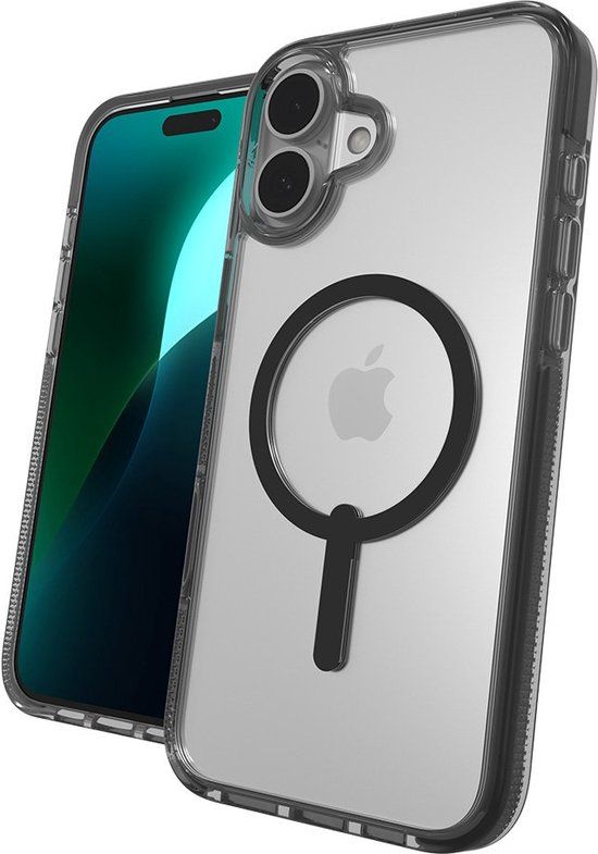ZAGG Santa Cruz Snap Mag iPhone 16 Case - Black