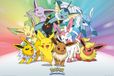 GB Pokemon Eeveelution Poster 91.5x61cm