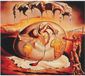Your Decoration B.V. Kunstdruk Salvador Dali - Geopoliticus 50x40cm