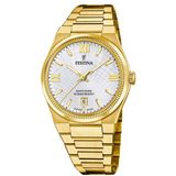 Festina - F20057/1 - Polshorloge - Heren - Goudkleurig - Zilverkleurig