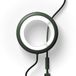 Bily Cercle portable, pour selfie ou vidéo, anneau, portable, 3 niveaux de luminosité, lampe d'ambiance, veilleuse, lampe de lecture, compatible avec smartphone, USB ou USB C