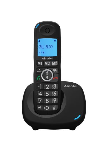 Alcatel XL535 DUO Draadloze Telefoon - Zwart