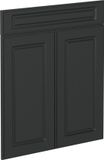Vicco R-Line Keukenfront – 59.6 x 70.8 cm meubelfront voor de lade-onderkast Antraciet landhuis