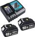 Batterie 18V 5,0Ah + chargeur 3A
