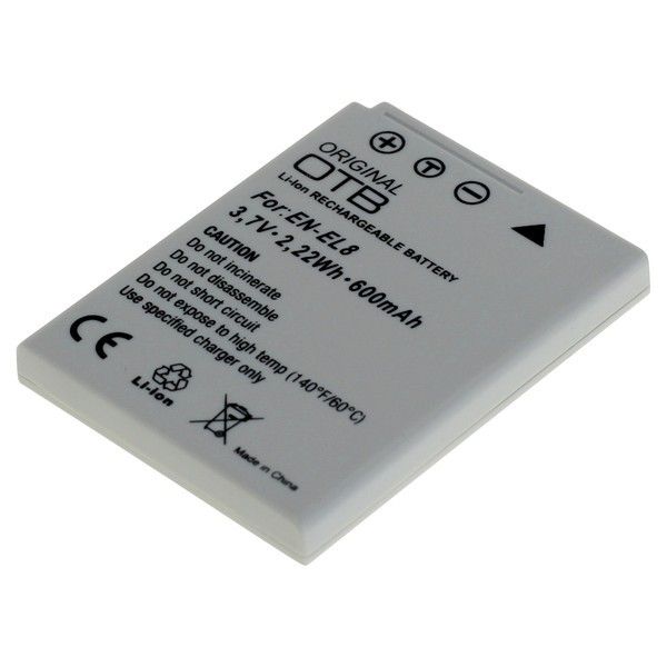 Out of the Box Camera accu EN-EL8 voor Nikon