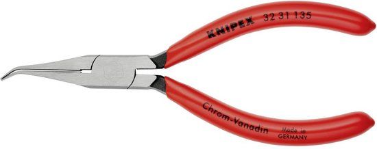 Knipex 32 31 135 Justeertang Platte gebogen Bek 135mm