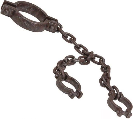 Vegaoo Gevangeneketting - Verkleedattribuut - One size