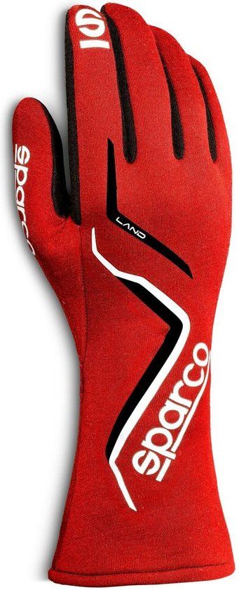 Sparco LAND Handschoenen Rood Maat 10