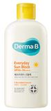 Derma B Dagelijkse Zonneblokkerende Crème Groot Formaat Zonnebrandcrème SPF50+ PA++++ 6,71 Fl Oz, 200 ml Snel Absorberende Lichtgewicht SPF Moisturizer, Gezicht/Lichaam Niet-Plakkend voor Stralende