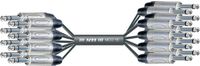 MUSIC STORE MCO 1.5PPE8-16Y Multicore 1,5m Insertcore, 16xMojack/8xStejack