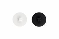 Index Tapon Wit voor Schroef PVC