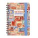 Legami Weekplanner met spiraalbinding, klein, 12 maanden, dagboek van januari 2025 tot december 2025, opvouwbare planner 2025/2026, sluiting met elastiek, laatste tas, 8,5 x 13 cm, reisstickers