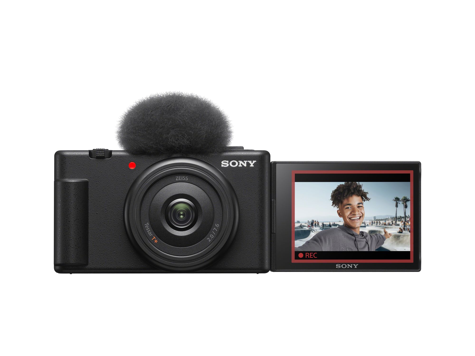 Sony ZV-1F - 20.1MP Compact Camera - 4K Video - Black
