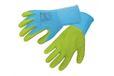 Högert Technik ULLER latex gecoate handschoenen, blauw/groen, maat 10