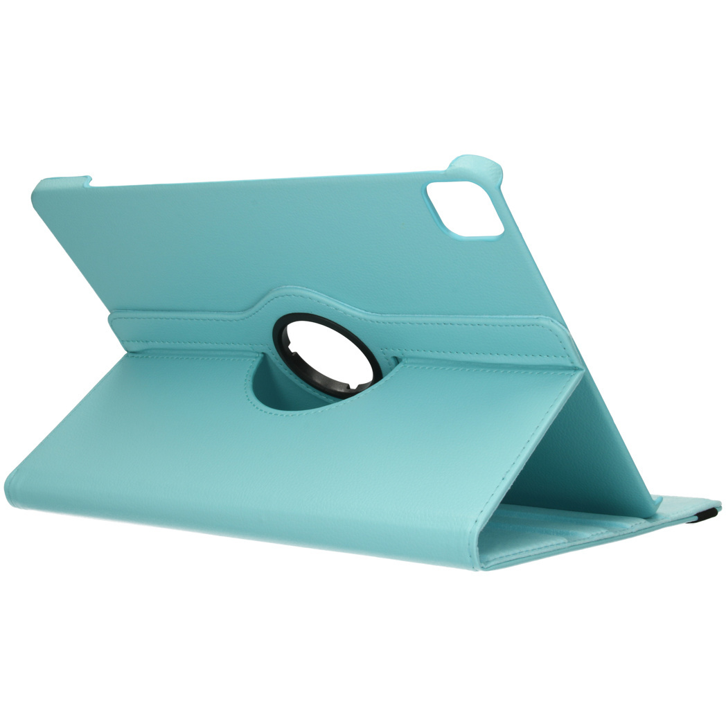 imoshion 360Â° draaibare Bookcase iPad Pro 12.9 (2020) tablethoes - Turquoise