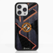 Dundee United Coque de Téléphone 3D Apple iPhone 16 Pro Max - Officiel T-shirt noir