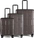 Epic Crate Reflex 4 wielen Kofferset 3-delig - Harde bagage - TSA slot - charcoalblack