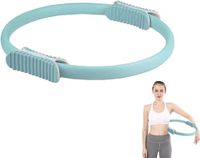 MAGIC SELECT Pilatesring voor training, yoga-ring met dubbele handgreep, pilatescirkel voor weerstand en flexibiliteit, magische banden voor benen en armen
