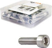 Bofix Bout M5 X 20mm 25 Stuks - Inbusbout - RVS - Zilvergrijs