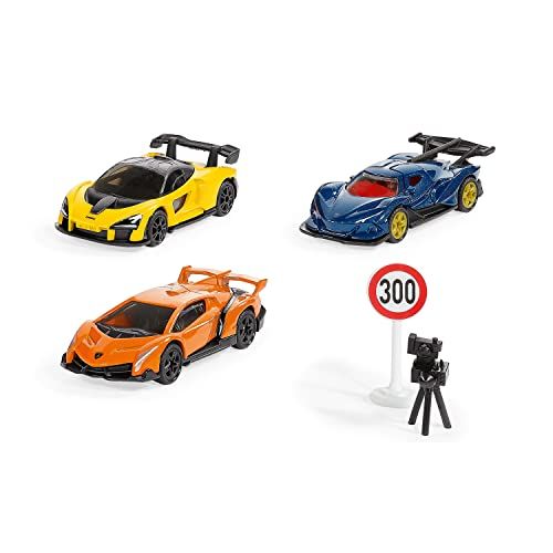 SIKU 6328 Cadeauset Supercars - Lamborghini Veneno, Apollo I.E., McLaren Senna - 2022