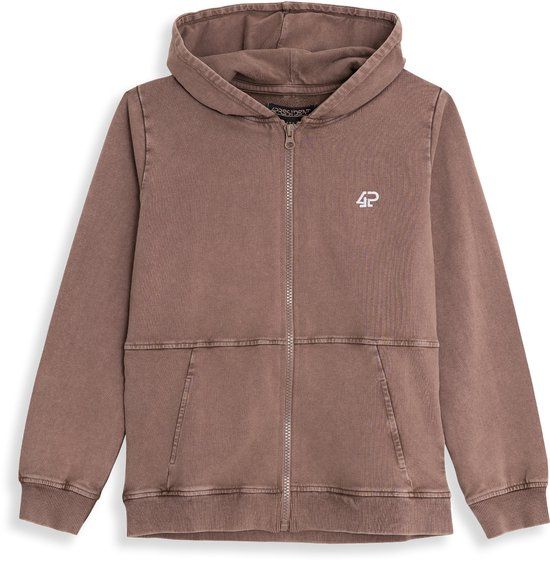 4PRESIDENT Sweater jongens - Stone gray - Maat 98