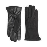 Markberg Carianna suede gloves black