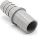 Voorwas Afvoerslangconnector recht, 19mm, ABS plastic