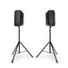 Teufel ROCKSTER NEO stereo set + K&M speaker stands
