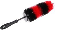 SIXTOL CAR DETAILING TIRE BRUSH L | Velgenborstel Ø10 cm | Voor grondige reiniging van velgen en banden | Ergonomische handgreep | Duurzame borstelharen