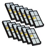 Set de 12 Filtres HEPA pour Aspirateur robot