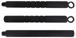 Barre de fitness - Amovible - 3 parties - 105 cm - Noir