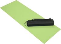Merkloos / Sans marque Pf Concept International Bv Lime groene yoga/fitness mat 60 x 170 cm