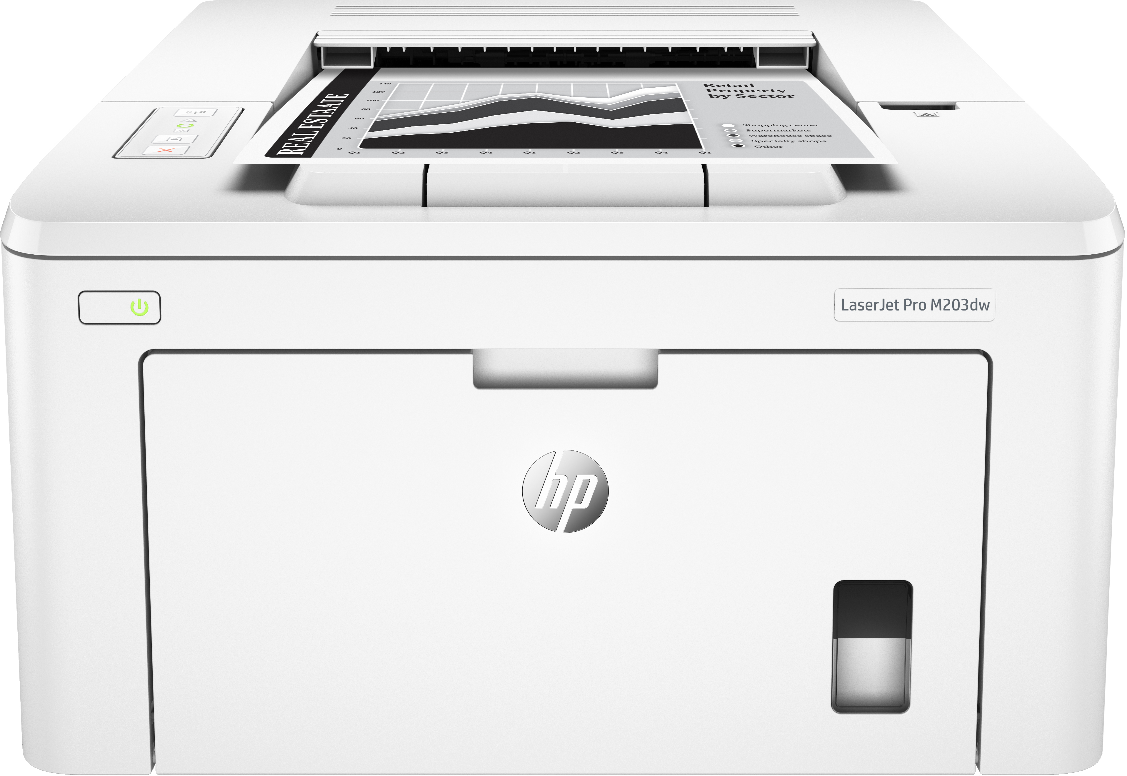 HP LaserJet Pro  HP LaserJet Pro M203dw printer, Zwart-wit, Printer voor Thuis en thuiskantoor, Print, Dubbelzijdig printen