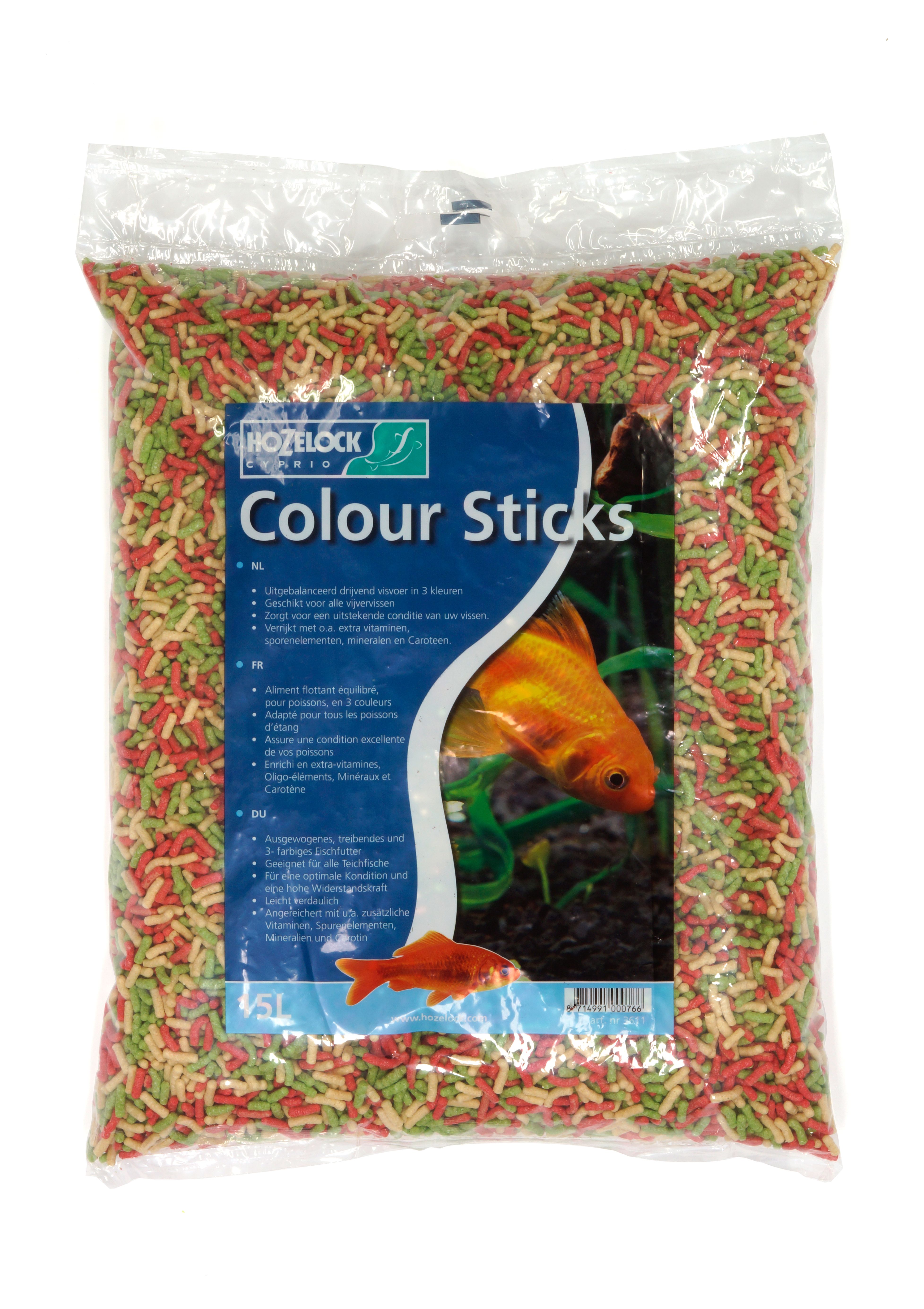 Hozelock Vijversticks Mix 15 liter
