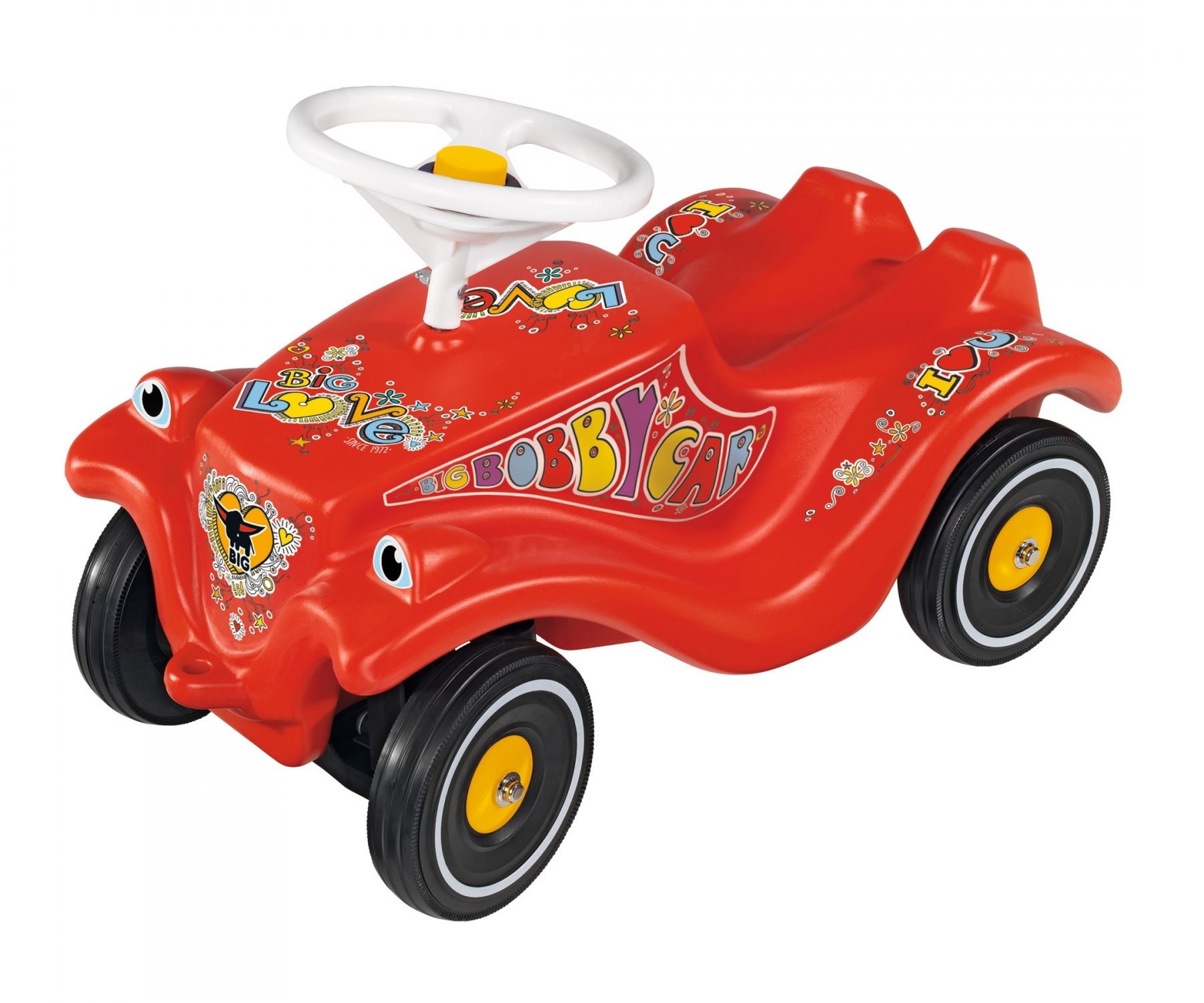 BIG Bobby-Car-Classic Lumi Ride-on Car - Red
