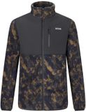 Regatta Morran Fleece Heren L Waterafstotend Polyester Textured Print/Black